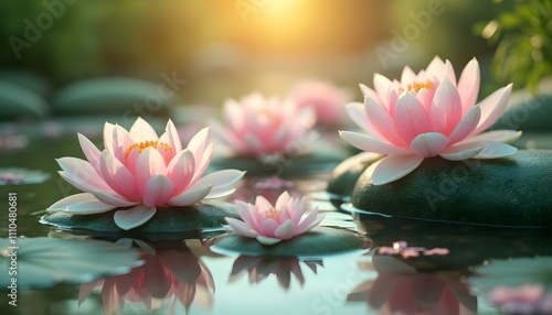 pink lotus flower