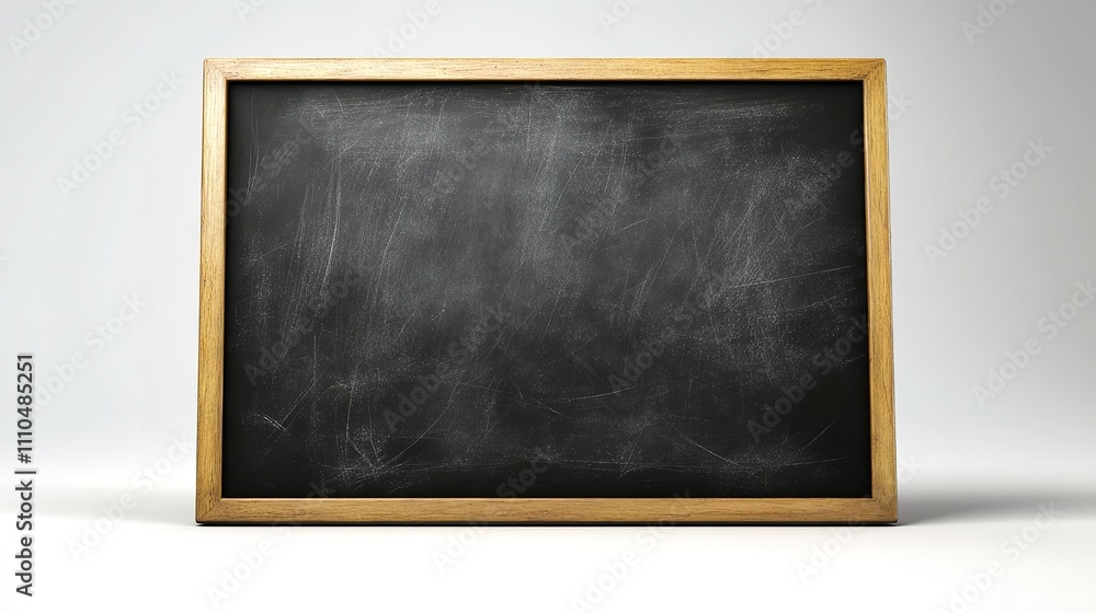 Rubbed Out Dirty Chalkboard with Realistic Black Texture Rubbed Out Dirty Chalkboard with Realistic Black Texture