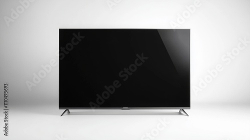 TV Mockup with Simple White Background
