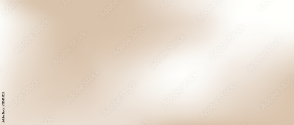 Modern Smooth Beige Gradient Background. Soft neutral liquid wallpaper. Gentle texture for cover, banner, flyer, presentation. Vector illustration Modern Smooth Beige Gradient Background. Soft neutral liquid wallpaper. Gentle texture for cover, banner, flyer, presentation. Vector illustration