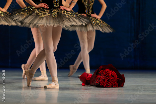 Wallpaper Mural Closeup of ballerinas dancing on stage. Torontodigital.ca
