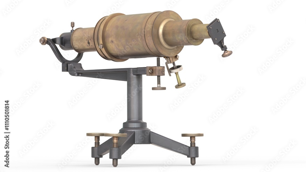 spectroscope with white background spectroscope with white background