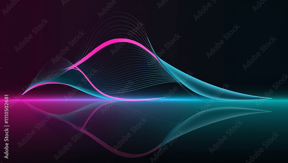 Technological background, Digital Wave Pattern with Vibrant Gradient Colors, copy space, flowing lines artwork, 3D wave effect. Technological background, Digital Wave Pattern with Vibrant Gradient Colors, copy space, flowing lines artwork, 3D wave effect.