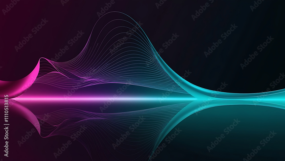 Technological background, Digital Wave Pattern with Vibrant Gradient Colors, copy space, flowing lines artwork, 3D wave effect. Technological background, Digital Wave Pattern with Vibrant Gradient Colors, copy space, flowing lines artwork, 3D wave effect.