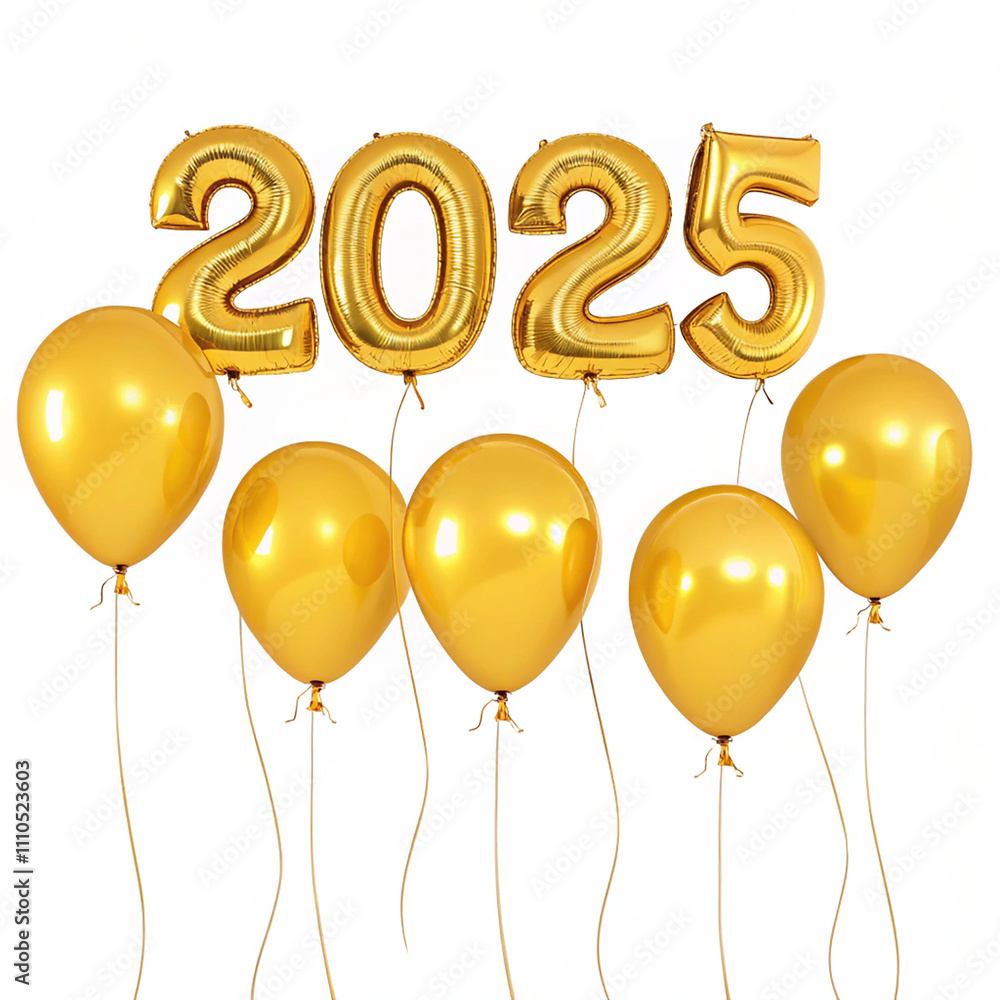 2025 Happy New Year 3d number gold isolated on white background,Golden 2025 text New Year's Celebration 2025 Happy New Year 3d number gold isolated on white background,Golden 2025 text New Year's Celebration