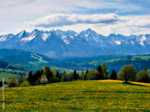 Tatry Polska punkt widokowy w Czarnej Górze maj 2024