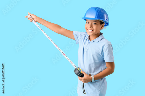 Cute little architect with ...