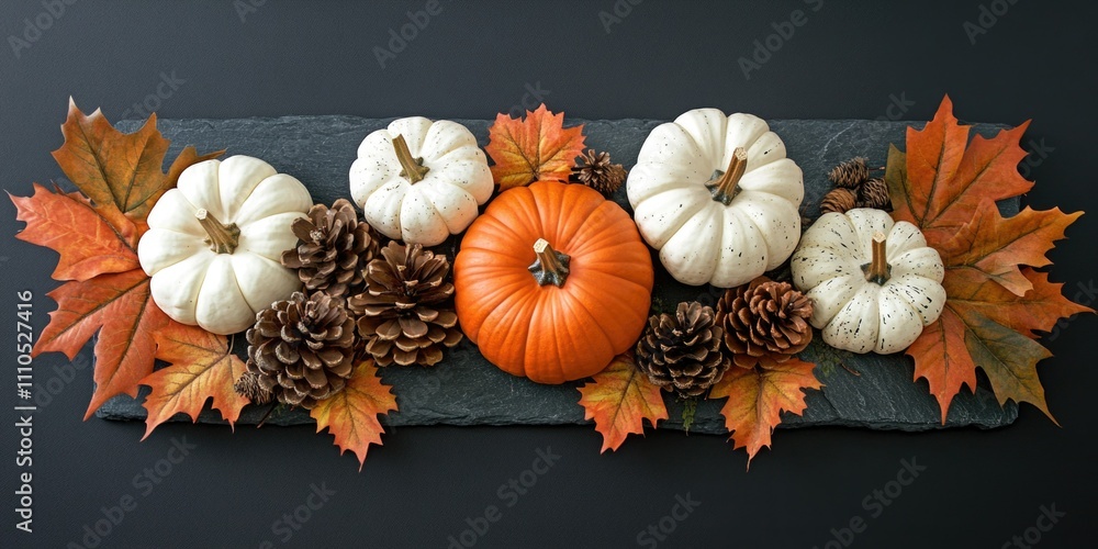 Obraz premium Autumnal Harvest Decorations