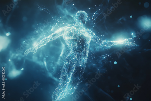 Futuristic visualization of artificial intelligence and technological singularity, highlighting glowing neural networks, quantum circuits, and advanced algorithms