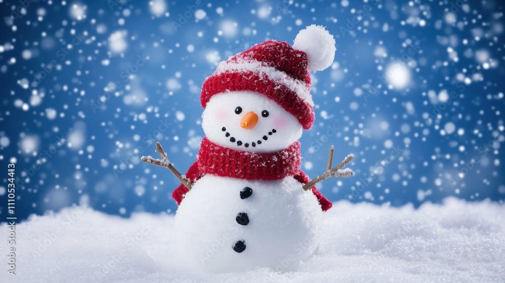 Diverse Snowmen Set: Christmas & New Year Vector Illustrations Diverse Snowmen Set: Christmas & New Year Vector Illustrations