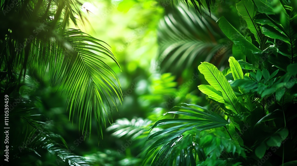 A close up of lush green leaves. A close up of lush green leaves.