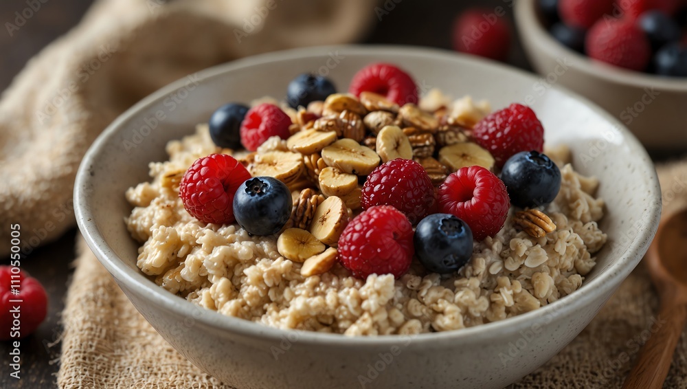 muesli with berries muesli with berries