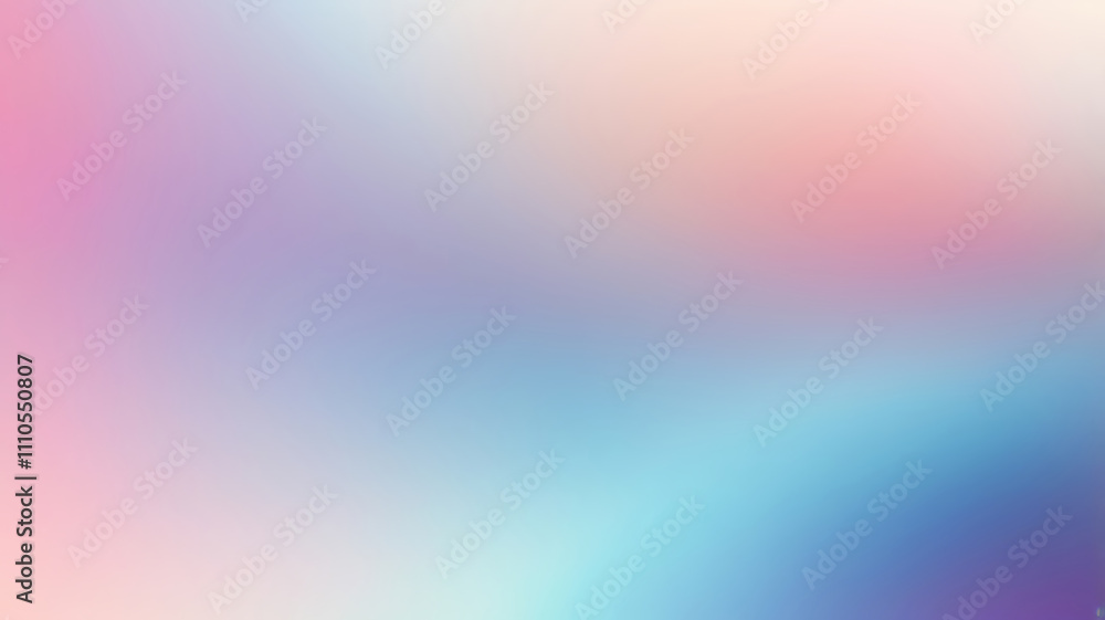 Obraz premium A Soft Color Gradient Abstract Background with Blurred Effects With Grainy Texture.