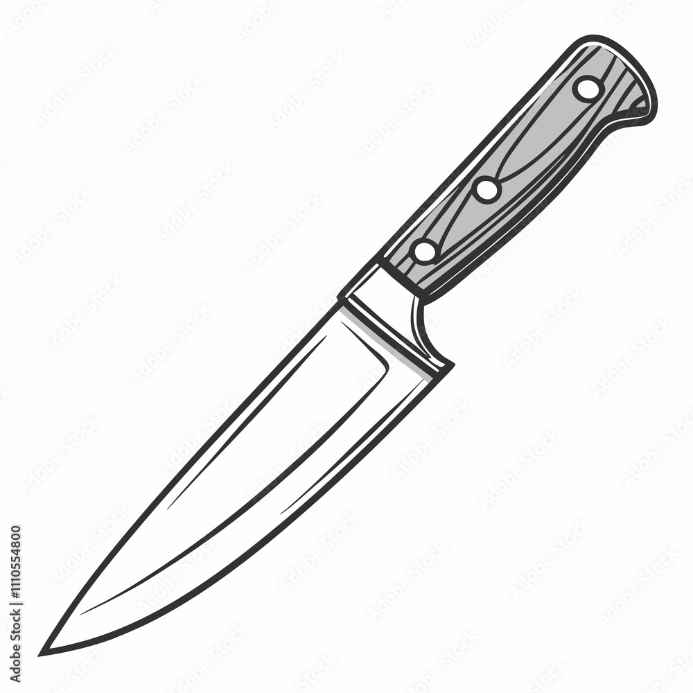 knife isolated on white knife isolated on white