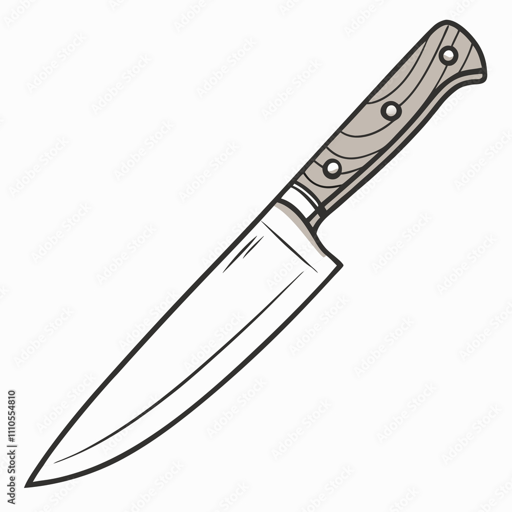 knife isolated on white knife isolated on white