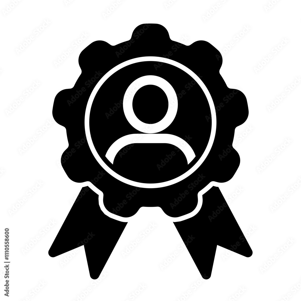 customer loyalty or retention icon with badge. concept of positive testimonial for great effective business. flat style trend modern membership logotype graphic design web element isolated on white customer loyalty or retention icon with badge. concept of positive testimonial for great effective business. flat style trend modern membership logotype graphic design web element isolated on white