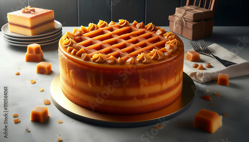 delicious honey cake treat party tasty