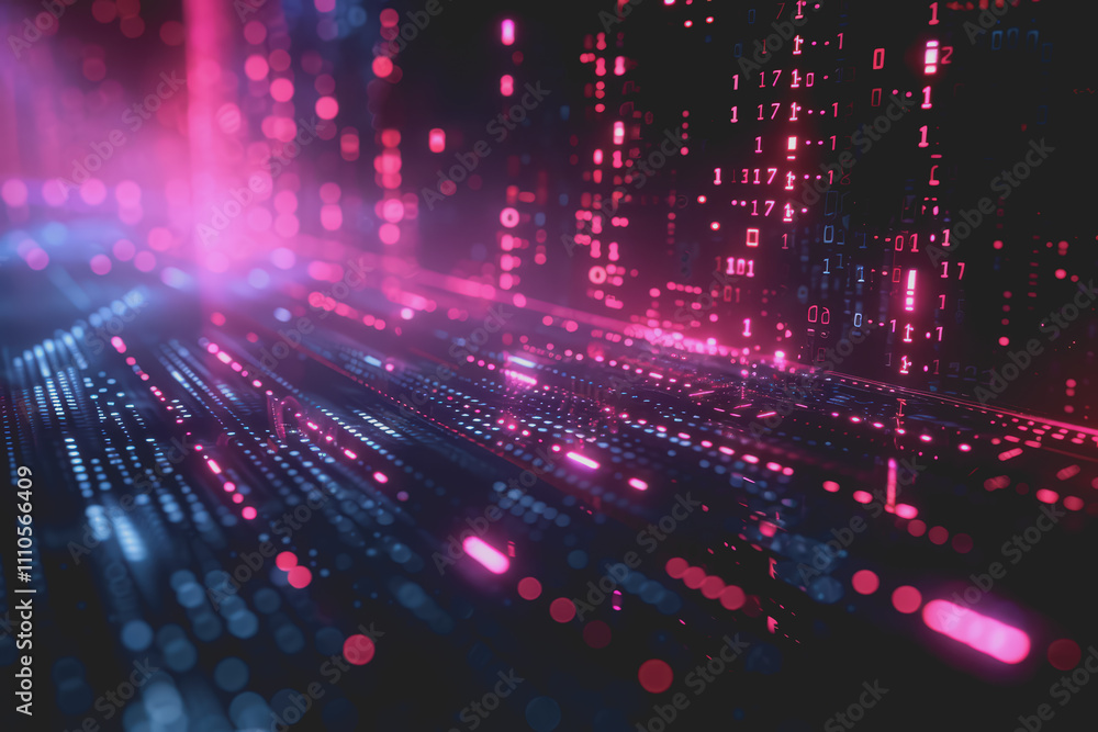 Abstract images based on digital technology AI, data, sound, and graphics. Abstract images based on digital technology AI, data, sound, and graphics.