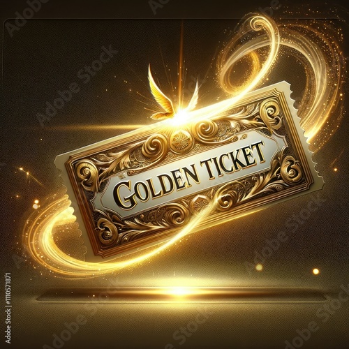 Golden Ticket in Flight