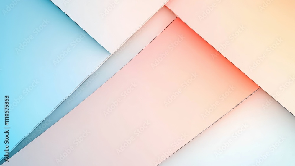 Abstract Layers Create a Serene Visual Harmony Abstract Layers Create a Serene Visual Harmony