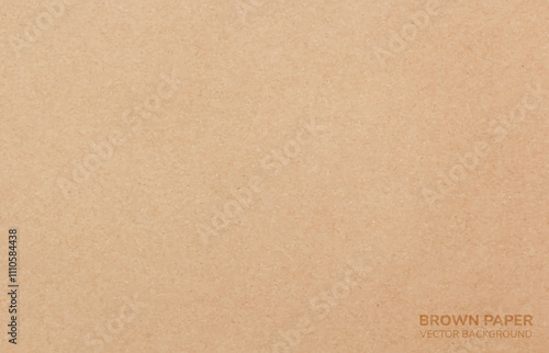 Brown paper texture background. Vector illustration eps 10