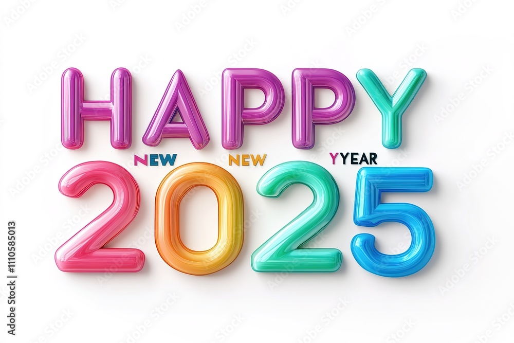 Bright and festive 'Happy New Year 2025' design featuring colorful fireworks, sparkles, and a celebratory theme. Perfect for holiday greetings, New Year's Eve invitations, and festive decor.
Bright and festive 'Happy New Year 2025' design featuring colorful fireworks, sparkles, and a celebratory theme. Perfect for holiday greetings, New Year's Eve invitations, and festive decor.