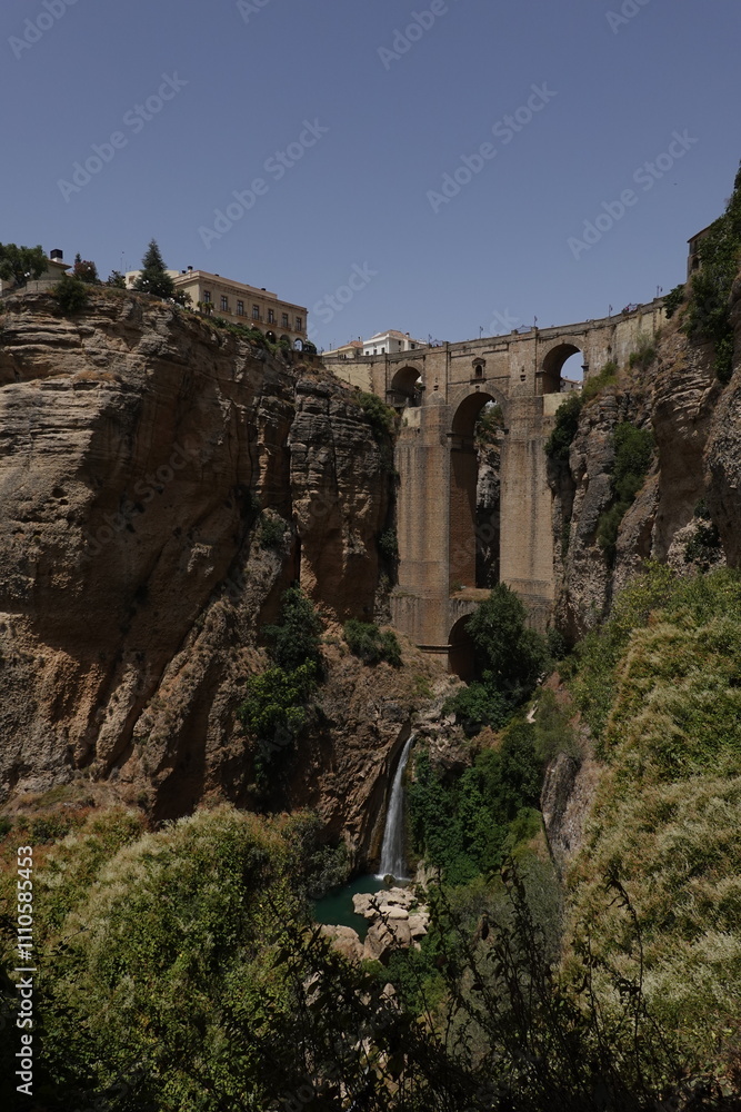 Fototapeta premium view of Ronda
