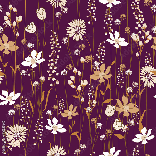 seamless floral pattern