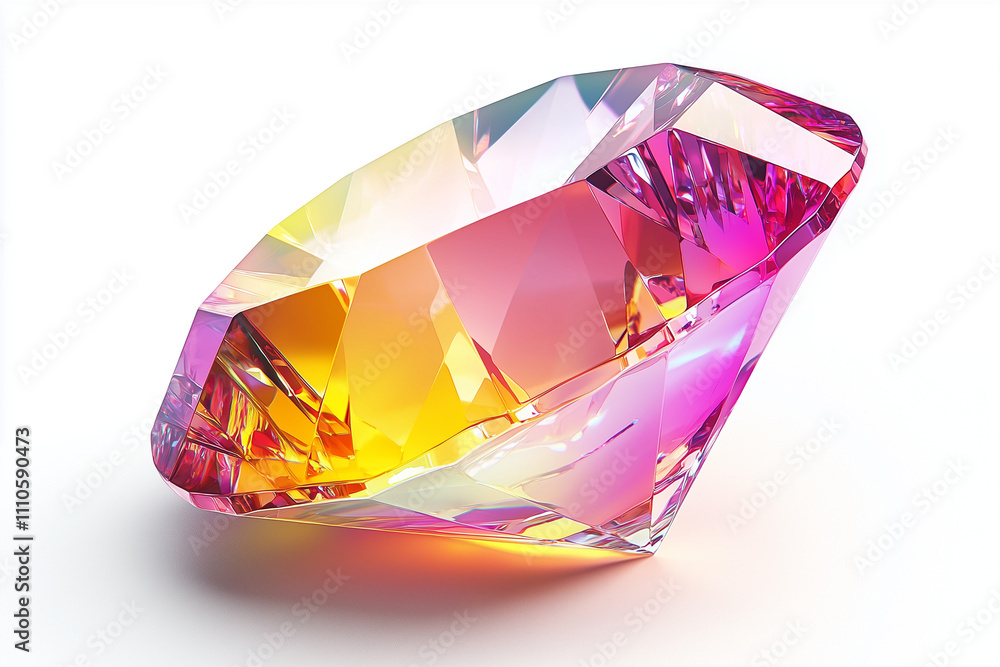 gemstones isolated on white gemstones isolated on white