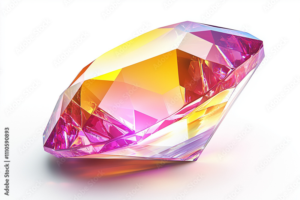 gemstones isolated on white gemstones isolated on white