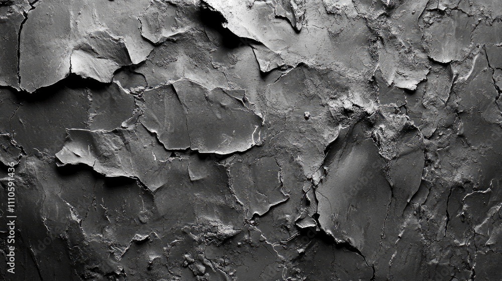 Desolate Terrain: Abstract Arid Earth Gray Surface Illustrating Eco Wasteland Desolate Terrain: Abstract Arid Earth Gray Surface Illustrating Eco Wasteland