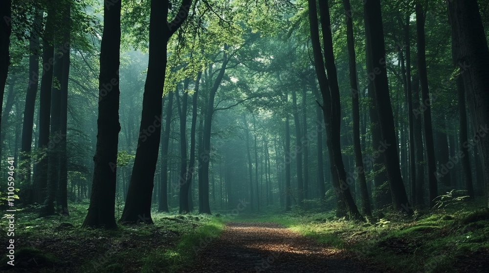 Obraz premium woodland scenery 