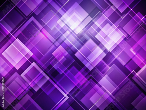 Abstract Purple Background with Geometric Squares - Modern Digital Art Design, Perfect for Creative Projects, Websites, and Backgrounds