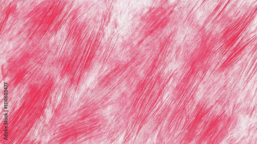 Obraz premium Pink and red Scribble chaotic drawing. Hand painted scrawl colourful background texture. Grunge kids freehand paint overlay
