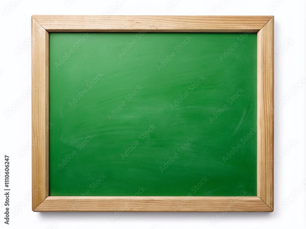Aerial View of a Green Chalkboard Isolated on a Clear Background, Ideal for Educational and Creative Illustrations in Teaching and Learning Contexts Aerial View of a Green Chalkboard Isolated on a Clear Background, Ideal for Educational and Creative Illustrations in Teaching and Learning Contexts