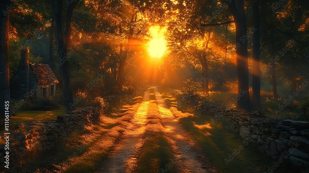 Fototapeta premium fire in the forest