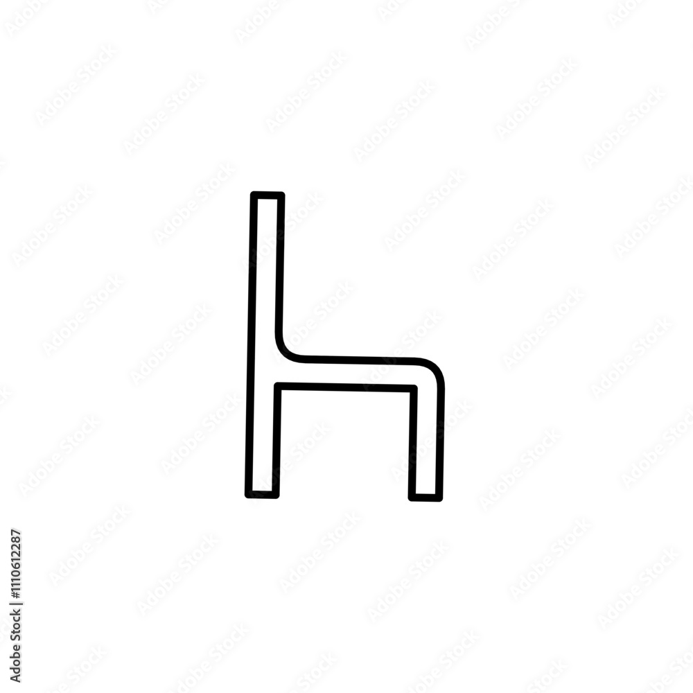 Simple Chair icon Simple Chair icon