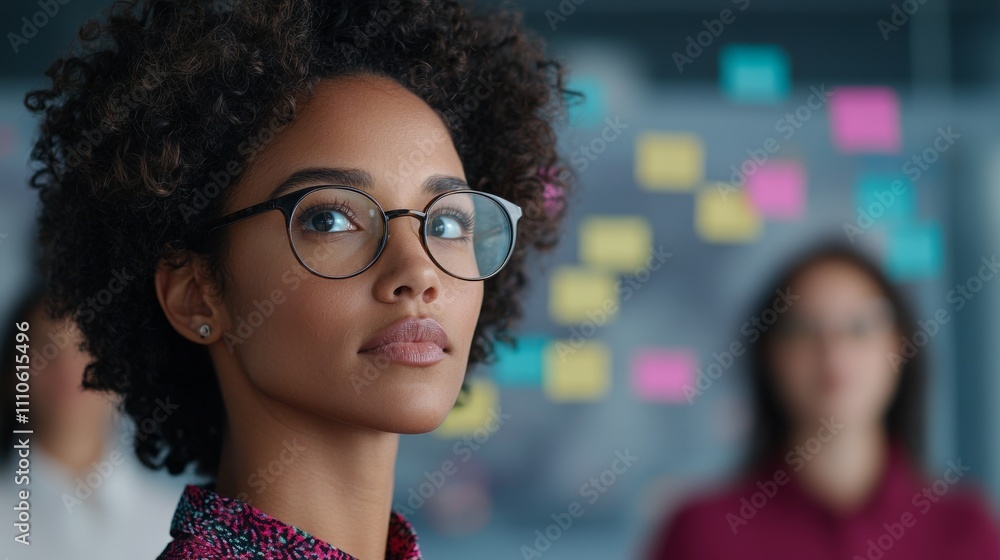 Diverse Team Brainstorming Marketing Ideas in Office Diverse Team Brainstorming Marketing Ideas in Office