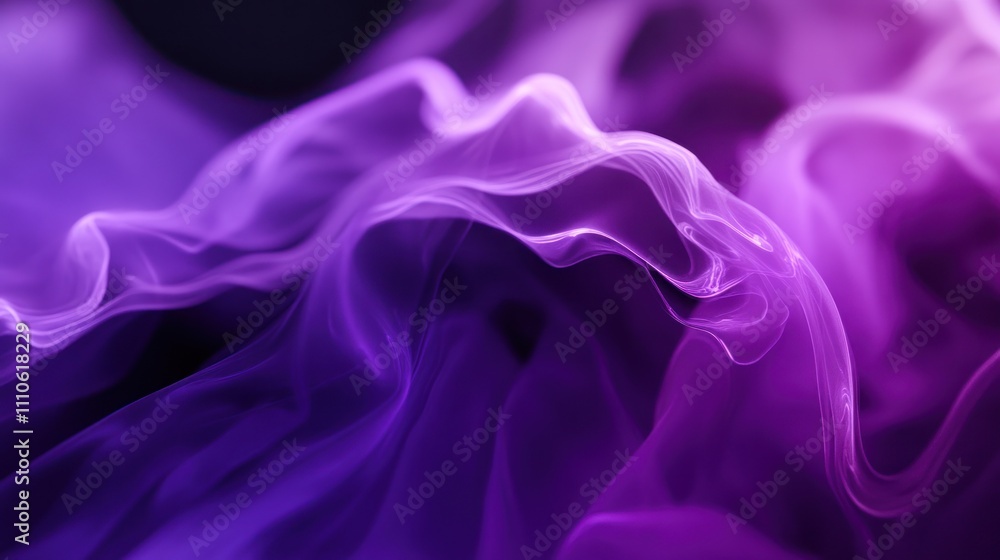 Fototapeta premium Abstract Purple Smoke