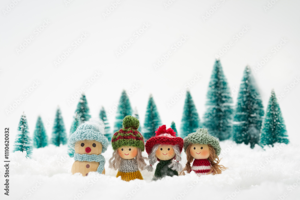 クリスマスのイメージ 白背景 クリスマスのイメージ 白背景