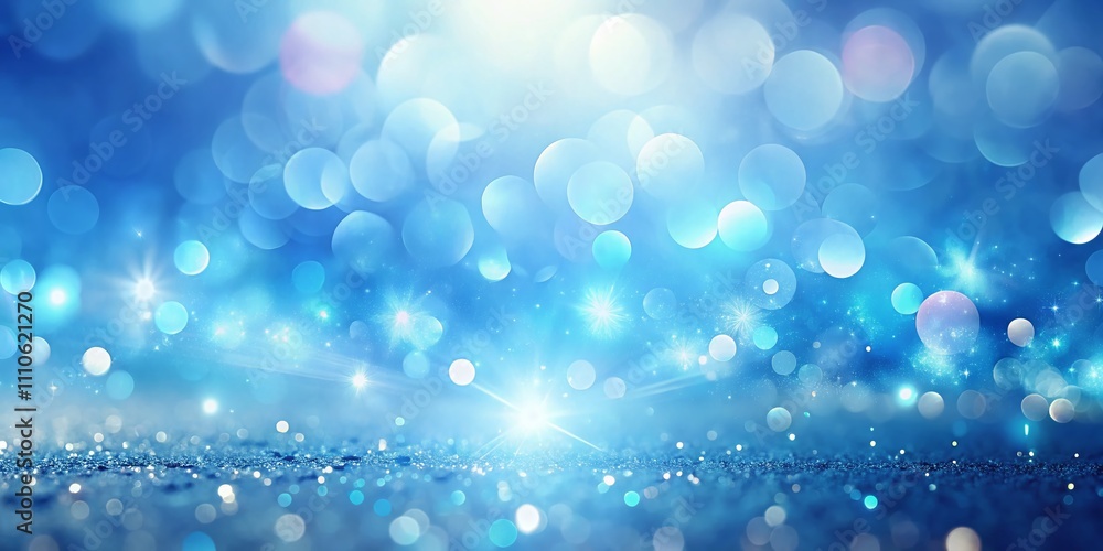 Beautiful Blue Bokeh Abstract Background with Soft Glow for Advertising, Cosmetic Design, and Promotional Material Featuring Bright Light Effects and 3D Rendered Elements Beautiful Blue Bokeh Abstract Background with Soft Glow for Advertising, Cosmetic Design, and Promotional Material Featuring Bright Light Effects and 3D Rendered Elements