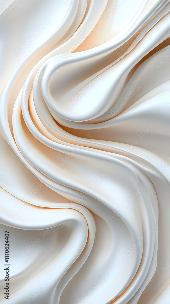 Textile elegance in silken waves home decor inspiration abstract design calm atmosphere close-up view contemporary aesthetic Textile elegance in silken waves home decor inspiration abstract design calm atmosphere close-up view contemporary aesthetic