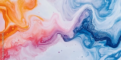 Wallpaper Mural Abstract Fluid Acrylic Paint Swirls Colorful Texture Background Torontodigital.ca