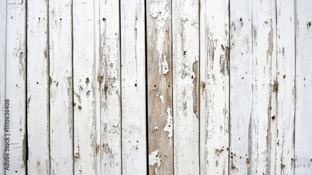 Fototapeta premium White wooden background with a beautiful texture in vintage style for graphics design or wallpaper.