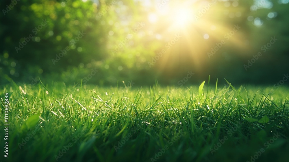Sunlit grassland scene in nature tranquil environment beautiful landscape morning light refreshing concept for outdoor serenity Sunlit grassland scene in nature tranquil environment beautiful landscape morning light refreshing concept for outdoor serenity