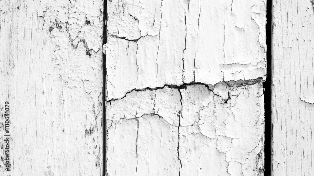 Fototapeta premium White wooden background with a beautiful texture in vintage style for graphics design or wallpaper.