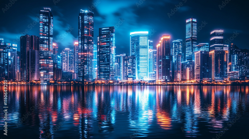 digital and modern building with neon light effects background, modern stylist digital light building with shiny neon light effect, abstract ultra modern light effect of cityscape with buildings. digital and modern building with neon light effects background, modern stylist digital light building with shiny neon light effect, abstract ultra modern light effect of cityscape with buildings.
