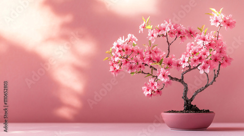 Japanese bonsai cherry tree 