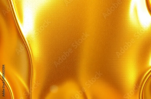 Golden Folia Shimmering Background