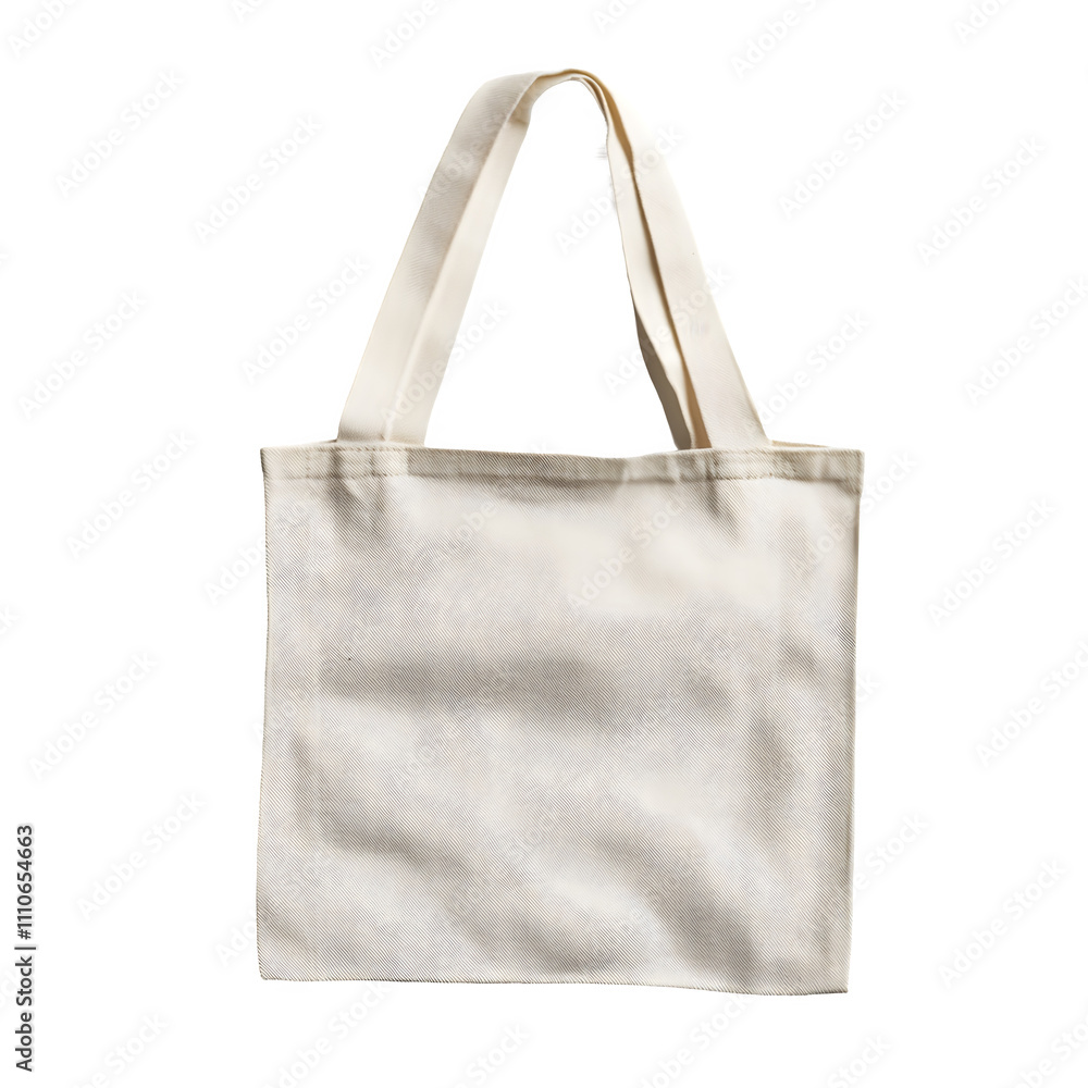 Mockup of reusable shopping bag on transparent background, ideal for displaying your designs Mockup of reusable shopping bag on transparent background, ideal for displaying your designs